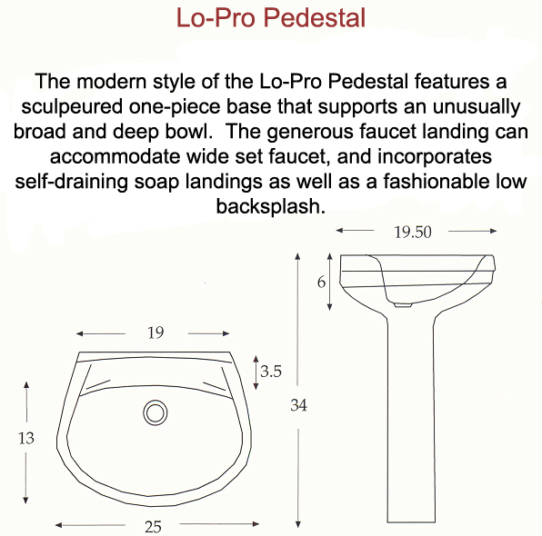 Lo-Pro Pedestal